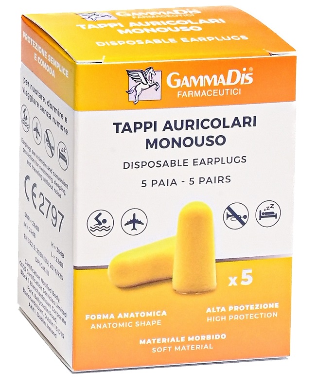 TAPPO AURICOLARE EAR GOMMAPIUMA 10 PEZZI - Gruppofarmastore.it