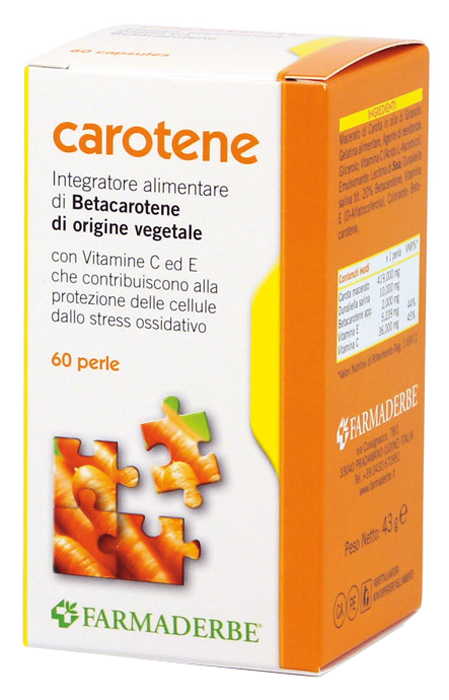 CAROTENE 60 PERLE - Gruppofarmastore.it