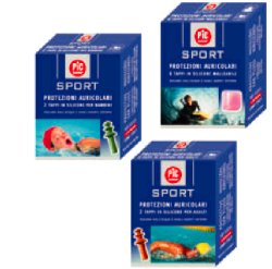 TAPPO AURICOLARE IN SILICONE PIC SPORT 6 PEZZI - Gruppofarmastore.it