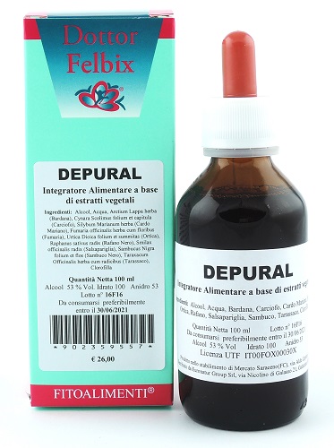 DEPURAL GOCCE 100 ML - Gruppofarmastore.it