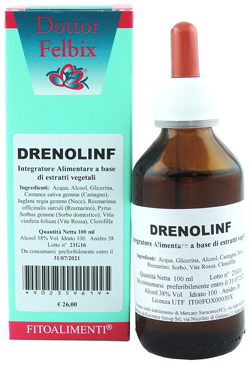 DRENOLINF GOCCE 100 ML - Gruppofarmastore.it
