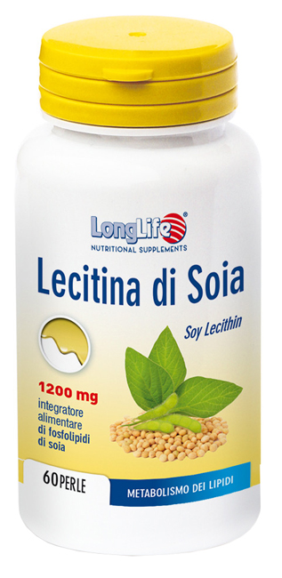 LONGLIFE LECITINA SOIA 60 PERLE - Gruppofarmastore.it