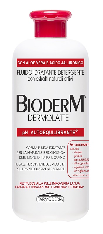 BIODERM DERMOLATTE CREMA FLUIDA 500 ML - Gruppofarmastore.it