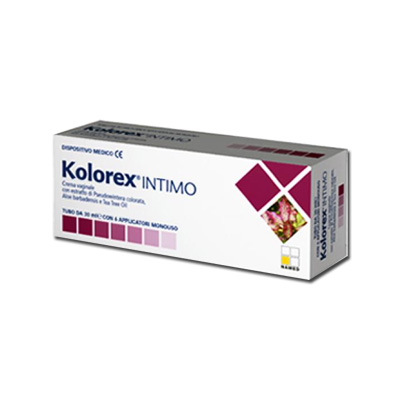 KOLOREX INTIMA CREMA VAGINALE 30 ML + 6 CANNULE - Gruppofarmastore.it