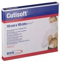 GARZA IDROFILA COMPRESSA CUTISOFT TESSUTO NON TESSUTO 10X10 CM 6 PEZZI - Gruppofarmastore.it