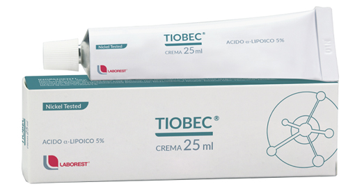 TIOBEC CREMA ACIDO LIPOICO 5% 25 ML - Gruppofarmastore.it