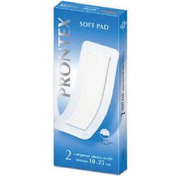 GARZA COMPRESSA PRONTEX SOFT PAD 10X25 CM 2 PEZZI - Gruppofarmastore.it