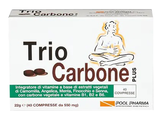 TRIOCARBONE PLUS 40 COMPRESSE - Gruppofarmastore.it