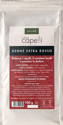 HENNE EXTRA ROSSO 100G - Gruppofarmastore.it