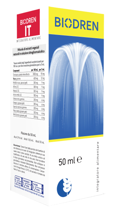 BIODREN IT SOLUZIONE IDROALCOLICA 50 ML - Gruppofarmastore.it