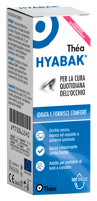 HYABAK SOLUZIONE OFTALMICA 10 ML - Gruppofarmastore.it