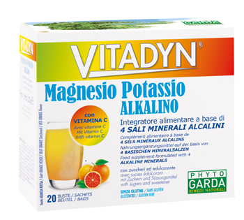 VITADYN MAGNESIO POTASSIO ALKALINO 20 BUSTINE - Gruppofarmastore.it