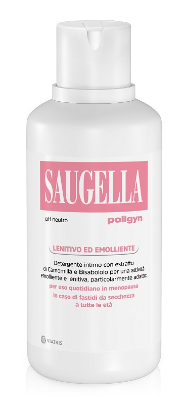 SAUGELLA POLIGYN PH NEUTRO DETERGENTE INTIMO LENITIVO ED EMOLLIENTE 500 ML - Gruppofarmastore.it