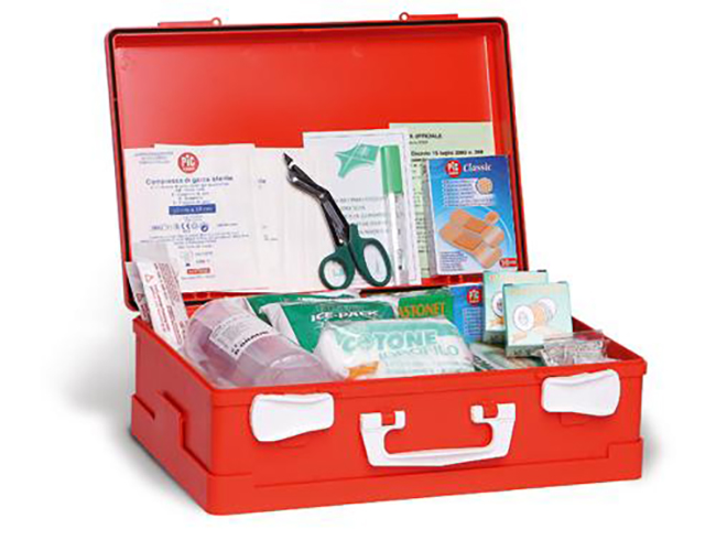 PACCHETTO DI MEDICAZIONE REINTEGRO DEL PACCO BASE COMPLETO ALLEGATO1 DM 388 DEL 15/07/2003 - Gruppofarmastore.it