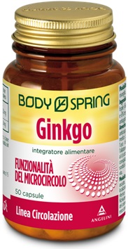 BODY SPRING GINKGO BILOBA 50 CAPSULE - Gruppofarmastore.it