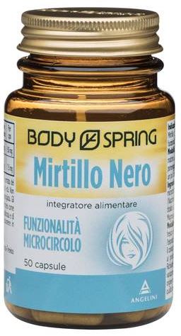 BODY SPRING MIRTILLO NERO 50 CAPSULE - Gruppofarmastore.it