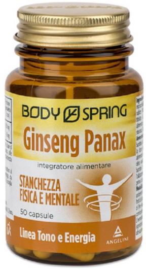 BODY SPRING GINSENG 50 CAPSULE - Gruppofarmastore.it