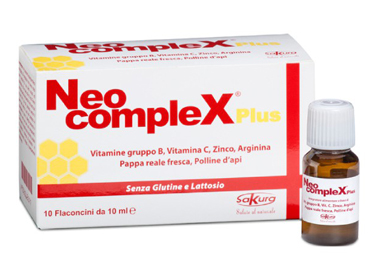 NEOCOMPLEX PLUS 10 FLACONCINI MONODOSE 10 ML - Gruppofarmastore.it