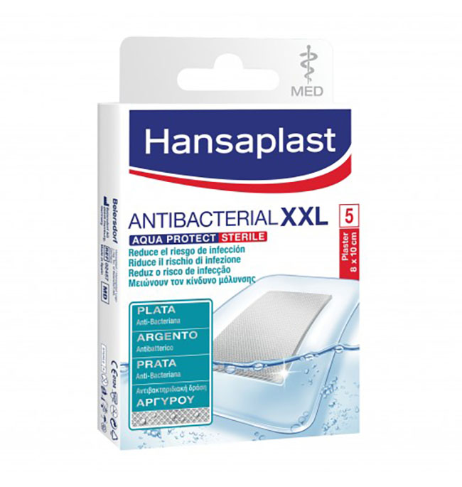 HANSAPLAST MED AQUA PROTECT WOUND CARE MEDICAZIONE 80X100 CM 5 PEZZI - Gruppofarmastore.it