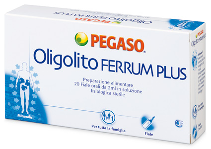 OLIGOLITO FERRUM PLUS 20 FIALE 2 ML - Gruppofarmastore.it