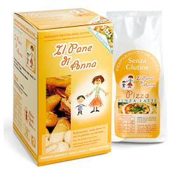 IL PANE DI ANNA PIZZA SENZA LATTE 500 G - Gruppofarmastore.it