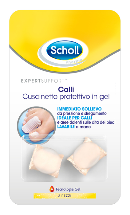 CUSCINETTI PROTETTIVI PER PIEDI CALLI SCHOLL GELACTIV 2 PEZZI - Gruppofarmastore.it