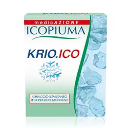 GHIACCIO ISTANTANEO MONOUSO ICOPIUMA KRIO 2 BUSTE - Gruppofarmastore.it
