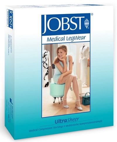 CALZA COMPRESSIVA JOBST ULTRASHEER 15-20MMHG COLLANT ELAST APPL NAT3 ARTICOLO 751140000400 - Gruppofarmastore.it