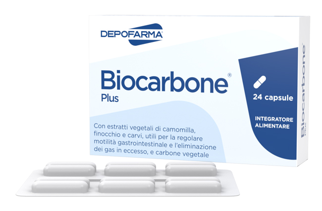BIOCARBONE PLUS 24 CAPSULE - Gruppofarmastore.it