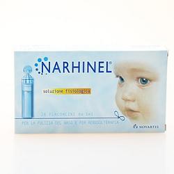 SOLUZIONE FISIOLOGICA PER ASPIRATORE NASALE NARHINEL 20 FIALE DA 5ML - Gruppofarmastore.it
