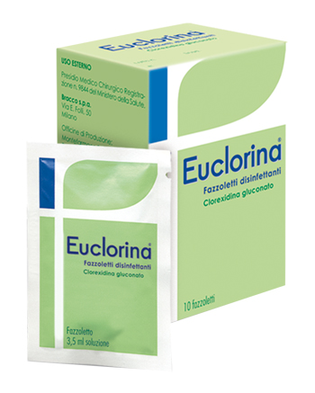 DISINFETTANTE FAZZOLETTO PER MEDICAZIONE EUCLORINA 10 PEZZI - Gruppofarmastore.it