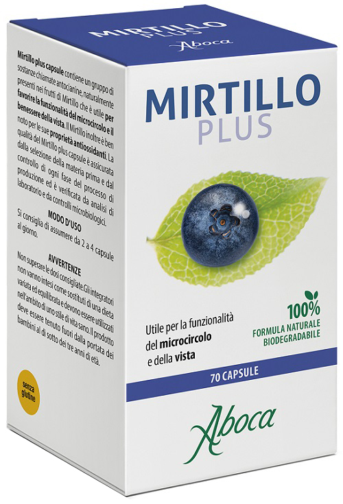 MIRTILLO PLUS 70 CAPSULE - Gruppofarmastore.it