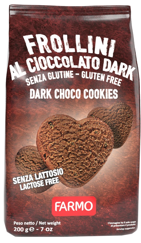 FARMO FROLLINI AL CIOCCOLATO DARK 200 G - Gruppofarmastore.it