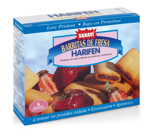 HARIFEN SNACK FRAGOLA 125 G - Gruppofarmastore.it