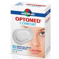 GARZA OCULARE MEDICATA MASTER-AID OPTOMED COMFORT 10 PEZZI - Gruppofarmastore.it