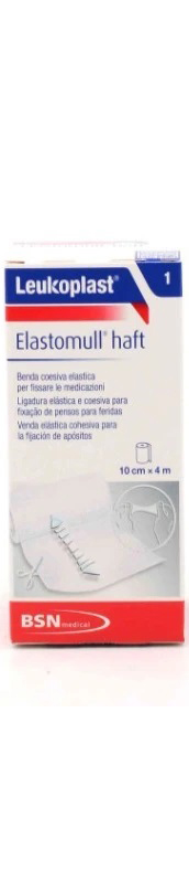 BENDA ELASTICA AUTOADESIVA ELAST HAFT 10X400CM - Gruppofarmastore.it