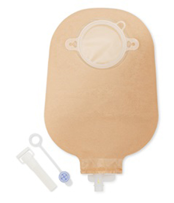 SACCA PER UROSTOMIA DANSAC NOVA 2 ANATOMICA TRASPARENTE MIDI CON RUBINETTO DI CHIUSURA DI SICUREZZA 55MM 10 PEZZI + 1 ADATTATORE E 10 TAPPINI ESTERNI - Gruppofarmastore.it