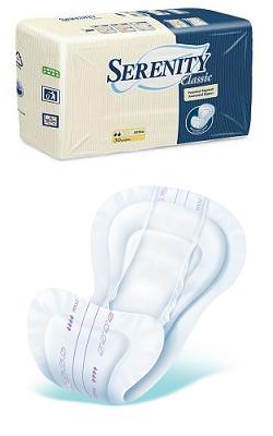PANNOLONE PER INCONTINENZA SERENITY CLASSIC SAGOMATO PLUS TESSUTO NON TESSUTO 30 PEZZI - Gruppofarmastore.it