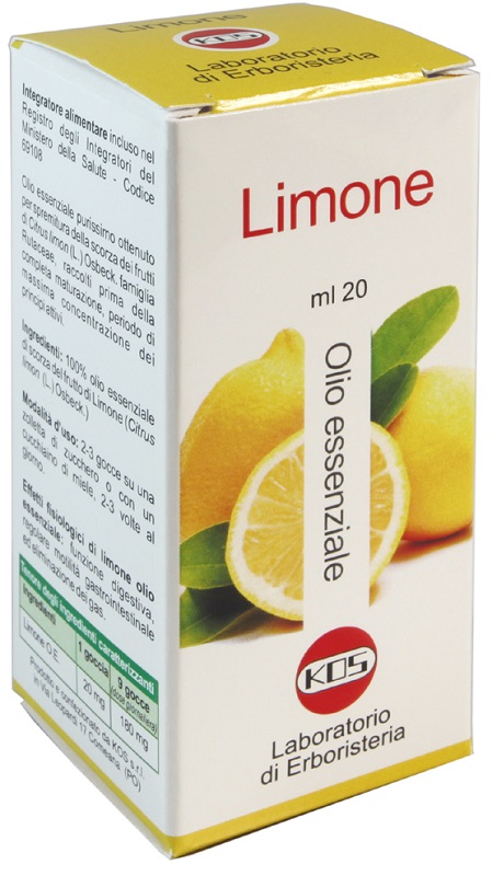 LIMONE OLIO ESSENZIALE 20 ML - Gruppofarmastore.it