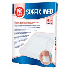 CEROTTO PIC SOFFIX MED IN TNT CON TAMPONE CENTRALE ASSORBENTE STERILE 10X25CM 1 PEZZO - Gruppofarmastore.it