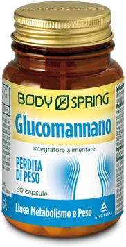 BODY SPRING GLUCOMANNANO 50 CAPSULE - Gruppofarmastore.it