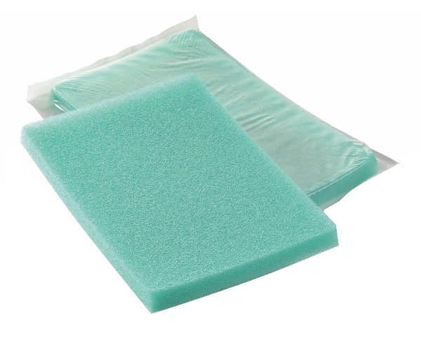 MEDICAZIONE IN COMPRESSE DI POLIURETANO ESPANSO FORMATO DA RETICOLI CELLULARI A NIDO D'APE 10PZ 15X10X2CM - Gruppofarmastore.it