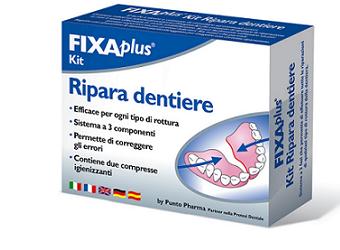 RIPARA DENTIERE KIT FIXAPLUS - Gruppofarmastore.it