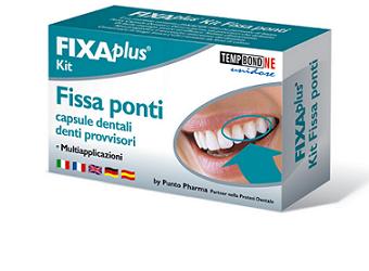 CEMENTO PROVVISORIO PER PONTI FIXAPLUS KIT 1 PEZZO - Gruppofarmastore.it