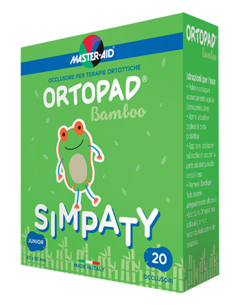 CEROTTO OCULARE PER ORTOTTICA ORTOPAD SIMPATY JUNIOR 5X6,7 50 PEZZI - Gruppofarmastore.it