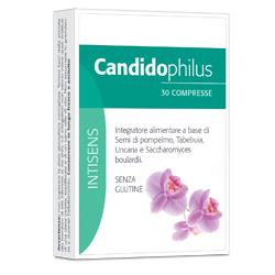 LABORATORIO DELLA FARMACIA INTISENS CANDIDOPHILUS 30 COMPRESSE - Gruppofarmastore.it