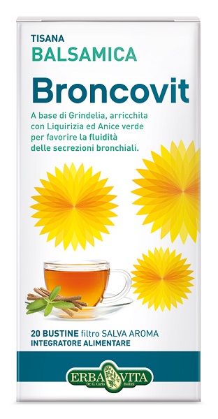 BRONCOVIT TISANA 20 BUSTINE 2G - Gruppofarmastore.it