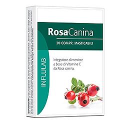 ROSA CANINA 20 COMPRESSE 20 G LINEA INFLULAB - Gruppofarmastore.it