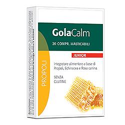 LABORATORIO DELLA FARMACIA GOLACALM JUNIOR 20 COMPRESSE MASTICABILI - Gruppofarmastore.it