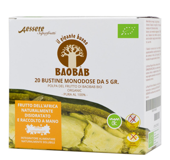 BAOBAB AESSERE POLPA BIO 20X5 G - Gruppofarmastore.it